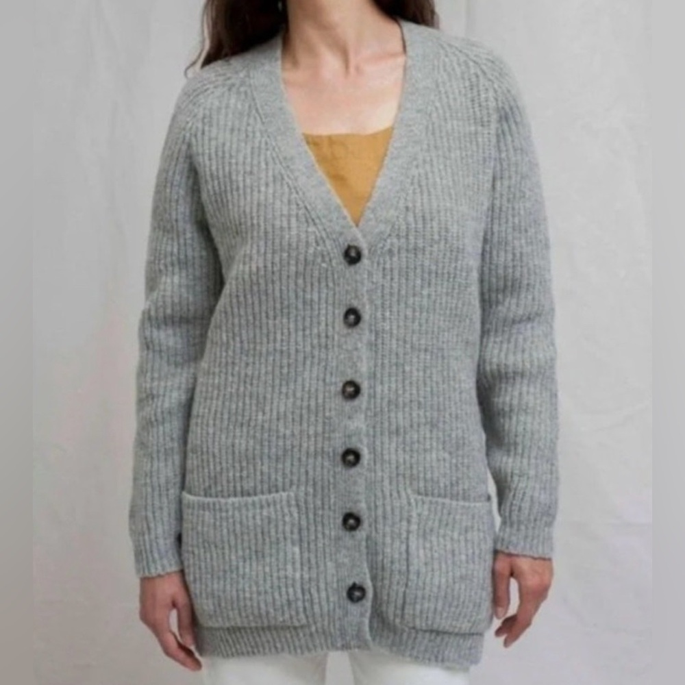 L’Envers & The Garment Joanna Wool Cardigan-M/L